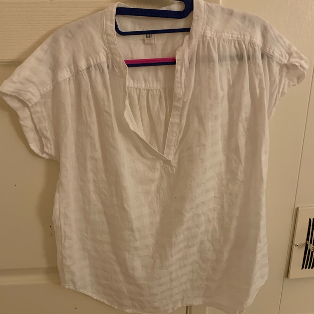 Gap White Blouse